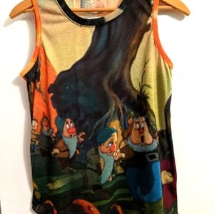 Sleeveless Snow White's Seven Dwarfs